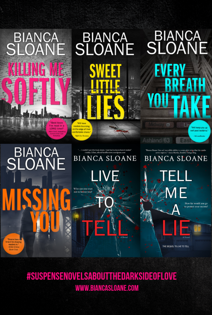 Bianca Sloane - Suspense Novels about the Dark Side of Love