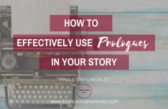 Bianca Sloane Writes - How to Use Prologues Effectively